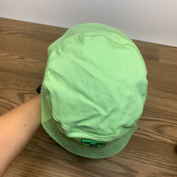 Minecraft Bucket Hat Lime Green Youth Size One Size 2024 Mojang AB Microsoft - Picture 5 of 11